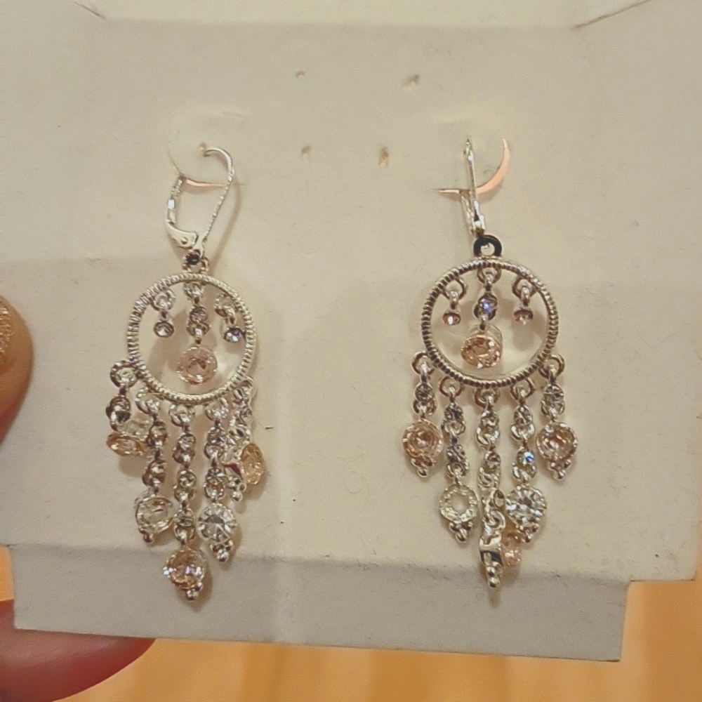 Crystal earrings